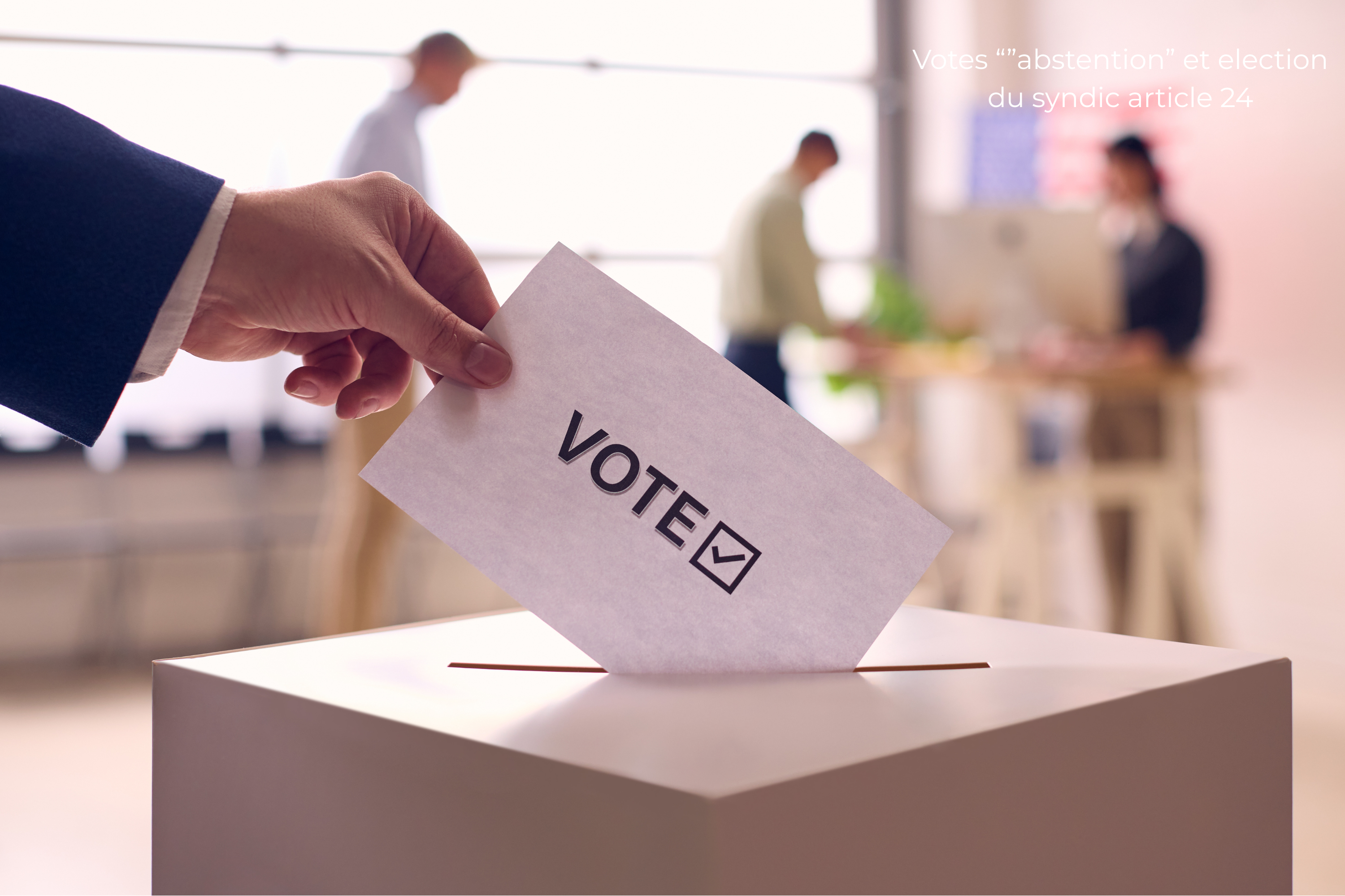 vote dans urne