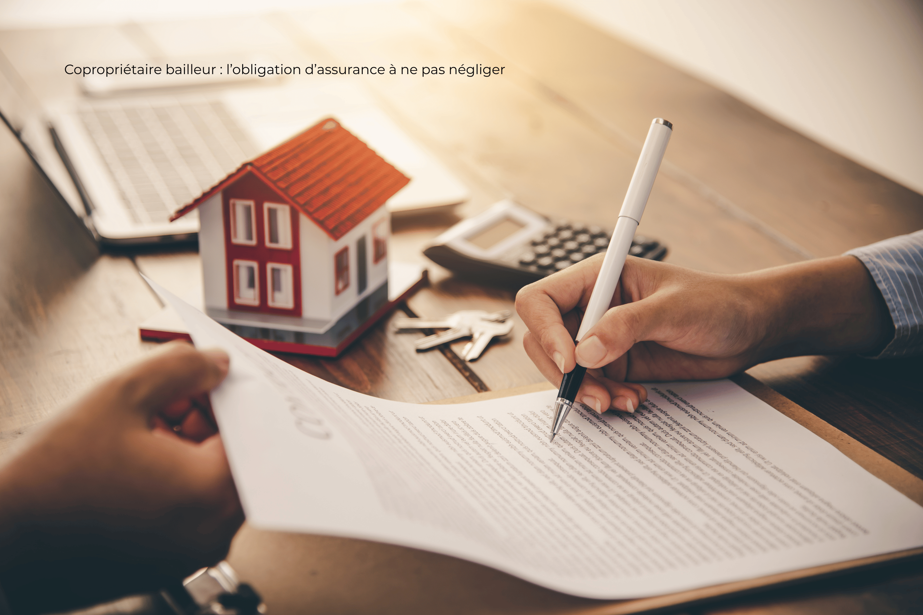 assurance en copropriété signature du contrat