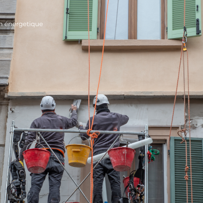 Travaux de façade rénovation